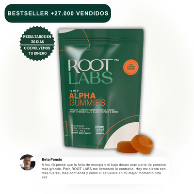 Gomitas ALPHA - Potencia Masculina y Energía Extrema
