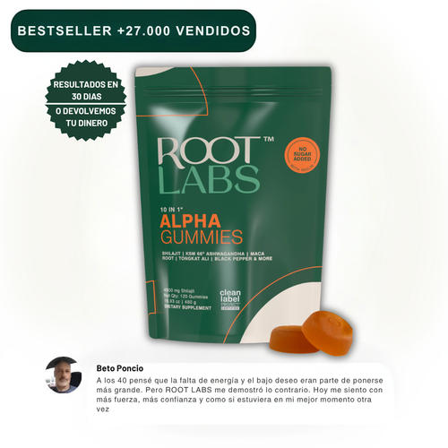 Gomitas ALPHA - Potencia Masculina y Energía Extrema