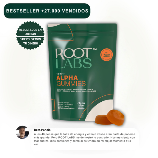 Gomitas ALPHA - Potencia Masculina y Energía Extrema