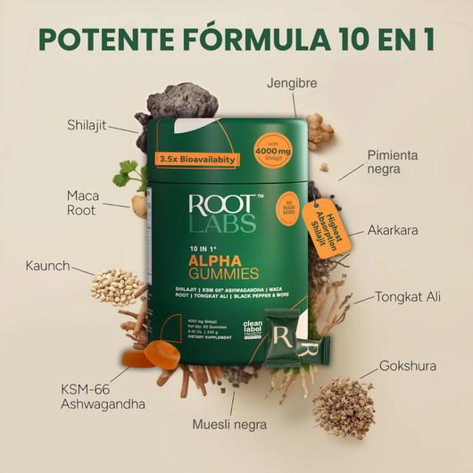 Gomitas ALPHA - Potencia Masculina y Energía Extrema
